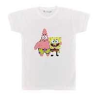 تی شرت بچگانه پرمانه طرح باب اسفنجی کد pmt.222