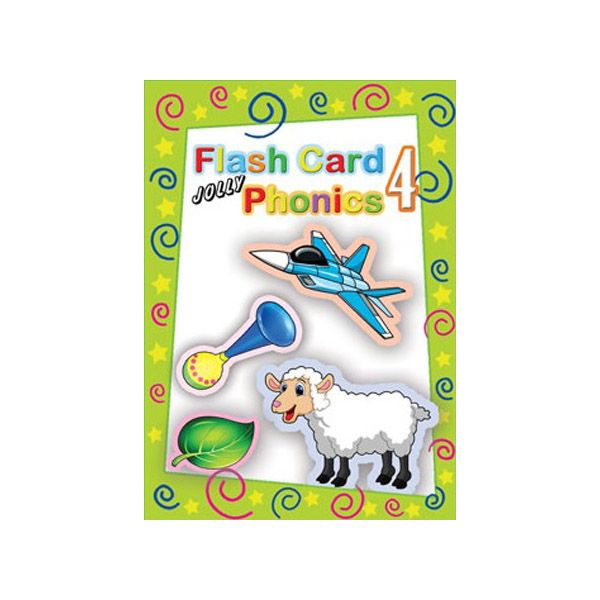 فلش کارت Jolly Phonics 4 اثر جمعی از نویسندگان انتشارات رهنما