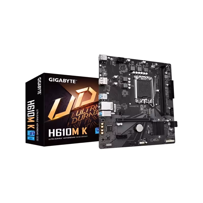 GIGABYTE H610M K D5 | عالی برای سیستم‌های اقتصادی