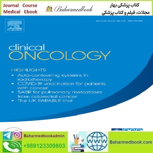 Clinical Oncology Volume 32 Issue 1 to 12 2020 TRUE PDF p