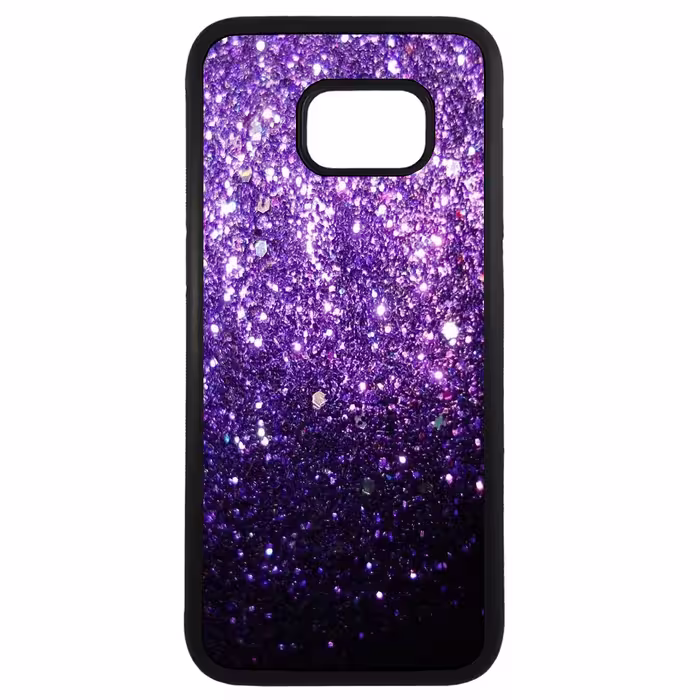 کاور طرح جرقه های بنفش کد 11054094042 مناسب برای گوشی موبایل سامسونگ galaxy s7 edge