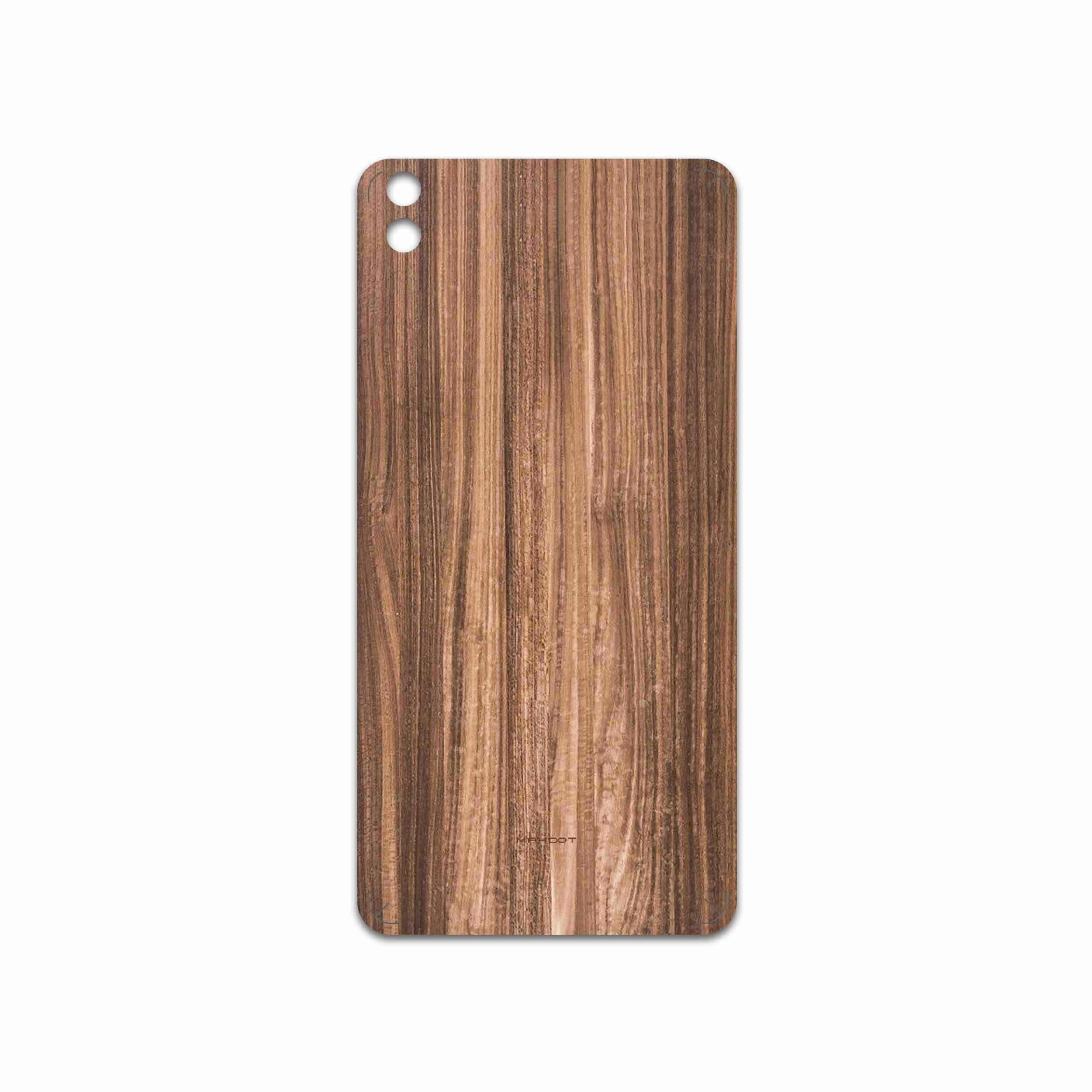 برچسب پوششی ماهوت مدل Light Walnut Wood مناسب برای گوشی موبایل اچ تی سی Desire 816