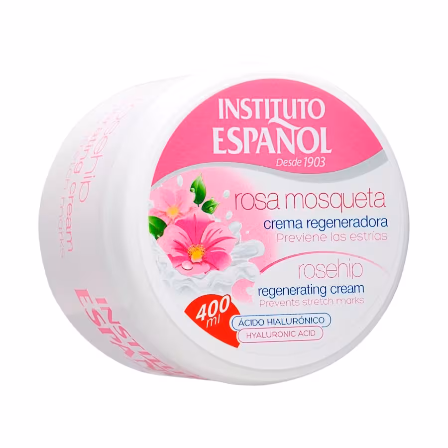 کرم آبرسان و مرطوب کننده انستیتو اسپانول مدل Rosa Mosqueta حجم 400 میلی لیتر