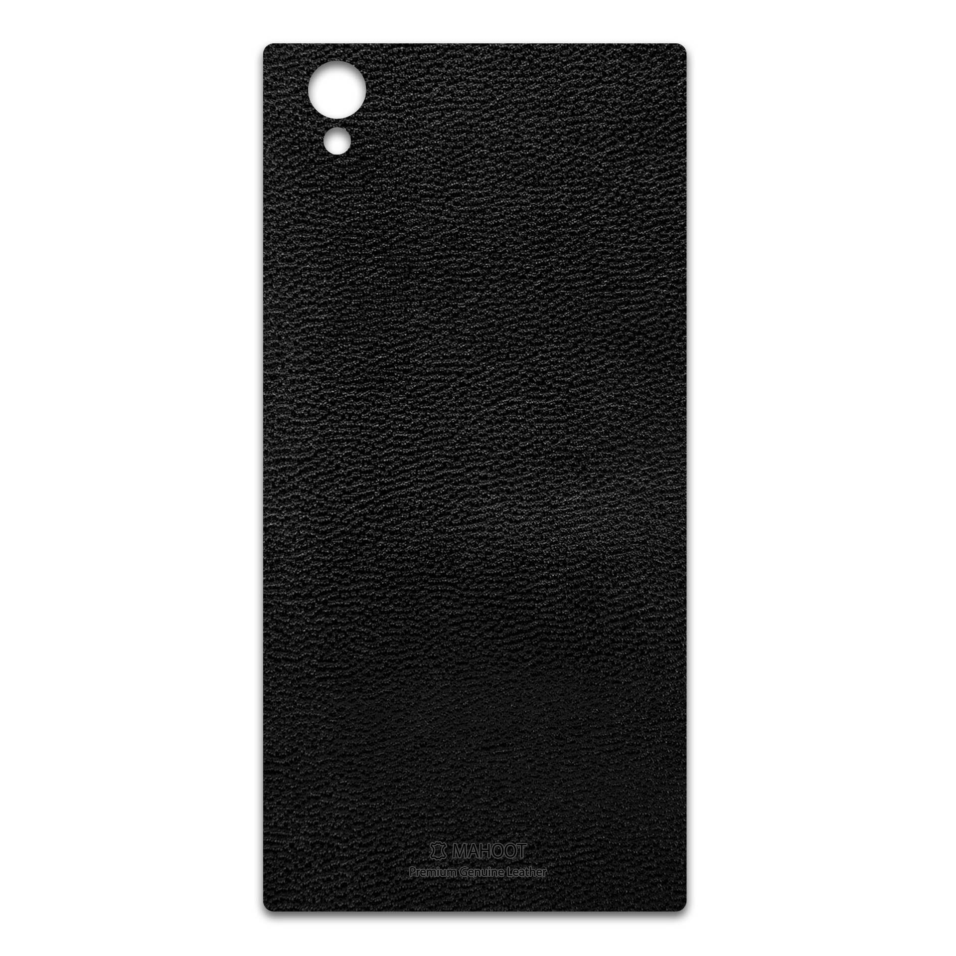 برچسب پوششی ماهوت مدل Black-Leather مناسب برای گوشی موبایل سونی Xperia L1