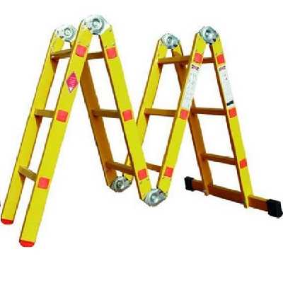 نردبان 16 پله آلیان صنعت مدل تاشو AL4P16