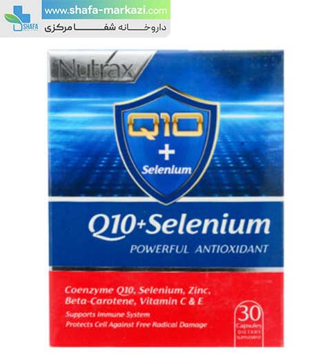 کپسول کیوتن پلاس سلنیوم نوتراکس | Nutrax Q 10 plus selenium