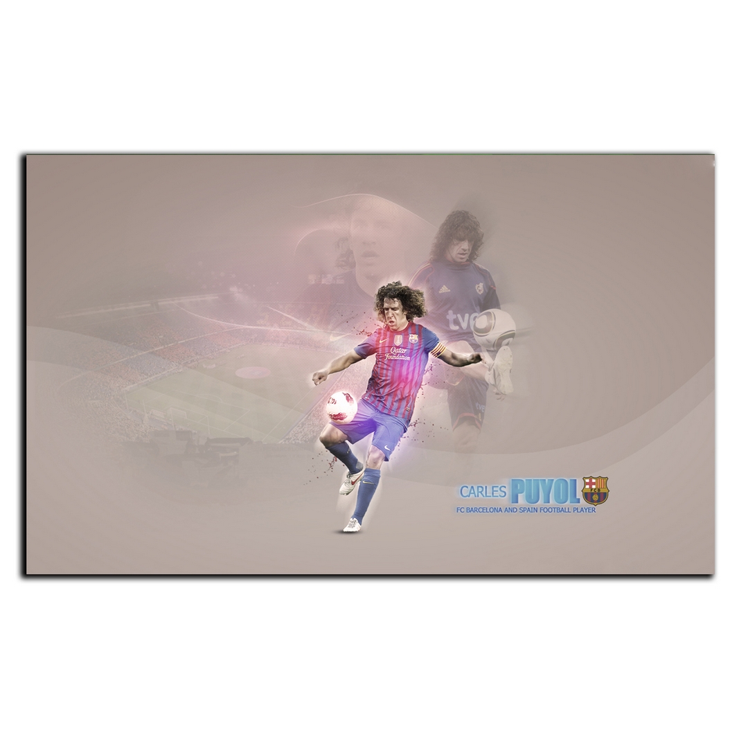 تابلو شاسی بکلیت طرح بازیکن فوتبال کارلس پویول تیم بارسلونا مدل SH-S6639