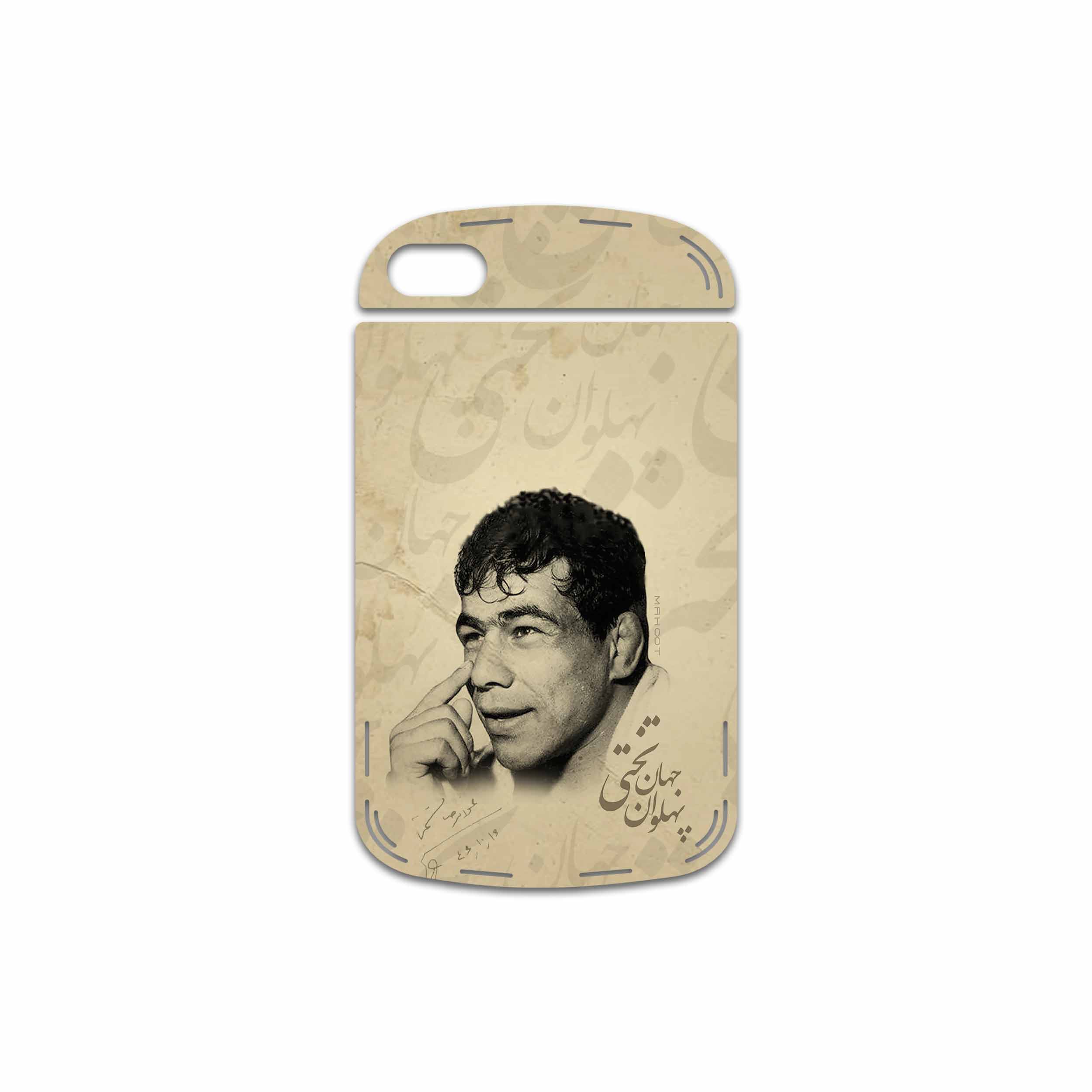 برچسب پوششی ماهوت مدل Gholamreza Takhti مناسب برای گوشی موبایل بلک بری Q10