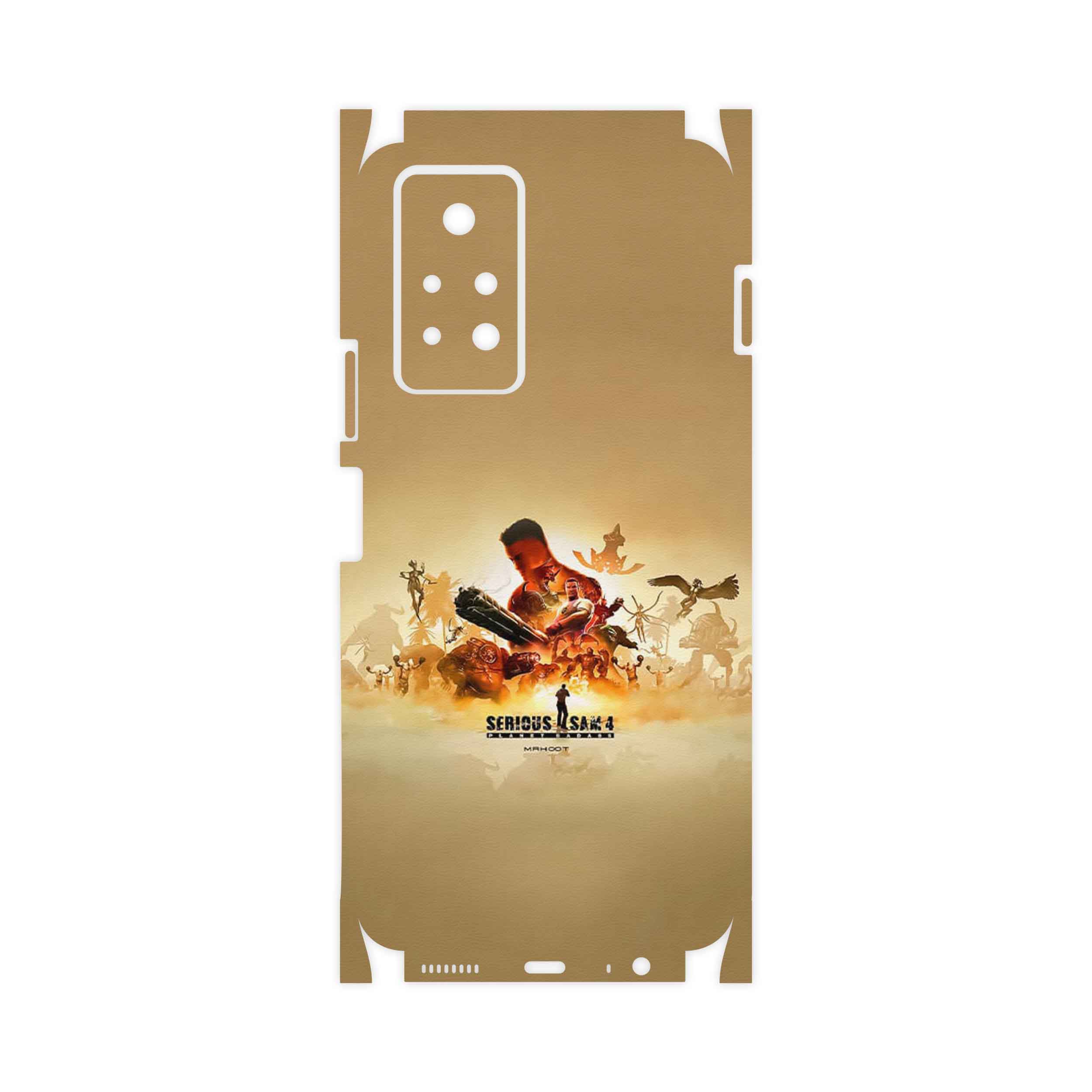 برچسب پوششی ماهوت مدل Serious Sam Game Series-FullSkin مناسب برای گوشی موبایل اینفینیکس Note 11 Pro