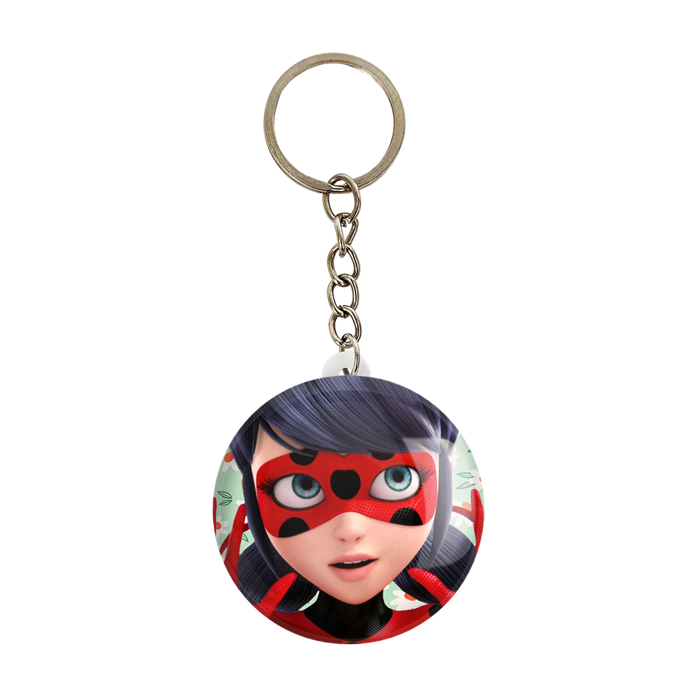 جاکلیدی خندالو طرح دختر کفشدوزکی کد 3464