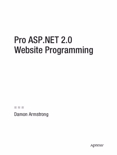 خرید و دانلود نسخه کامل کتاب Pro ASP.NET 2.0 Website Programming