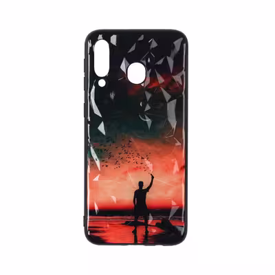 کاور طرح غروب دریا کد 10 مناسب برای گوشی موبایل سامسونگ Galaxy M30 