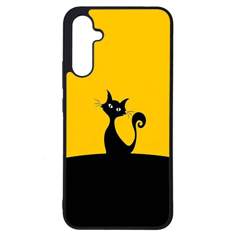 کاور طرح گربه کد G-115 مناسب برای گوشی موبایل سامسونگ Galaxy A34 / A34 5G | دیجی قاب دونی