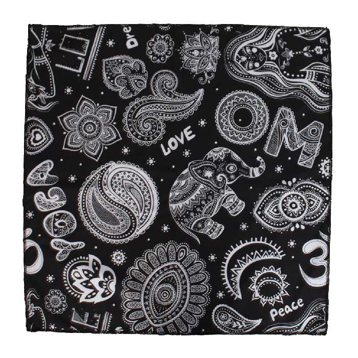 دستمال سر و گردن مدل باندانا کد 063