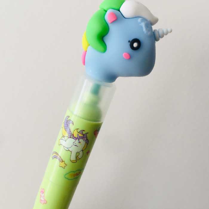 هایلایتر  فانتزی 3 طبقه  طرح  تک شاخ  کوچولو جدیدترین هایلایتر جذاب  بازار 