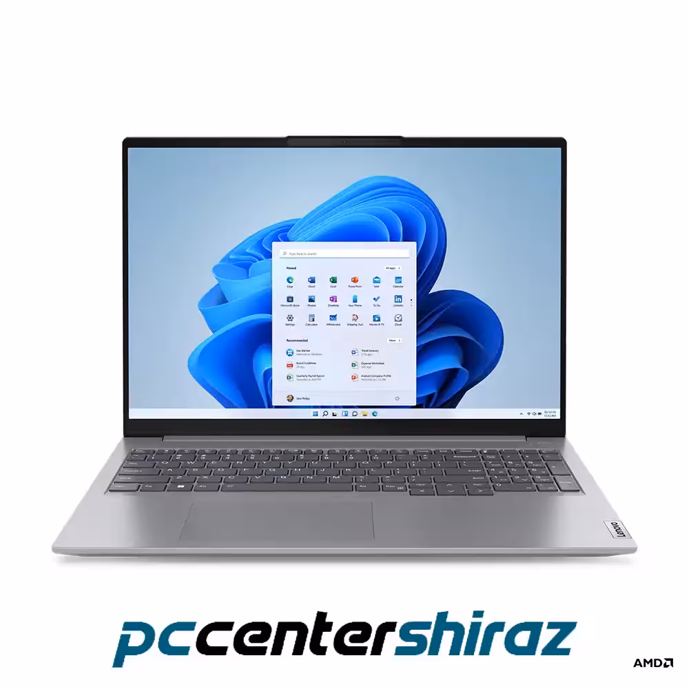 لپتاپ 16 اینچی لنوو Lenovo ThinkBook 16 G6 R5 16D4 512SSD AMD