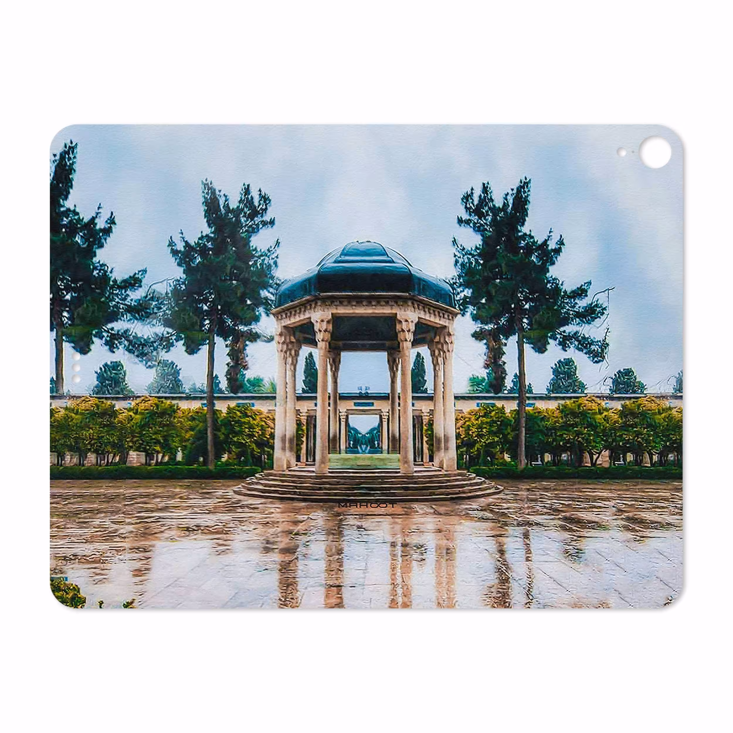 برچسب پوششی ماهوت مدل HAFEZ-Tomb مناسب برای تبلت اپل iPad Pro 12.9 (GEN 3) 2018 A1895