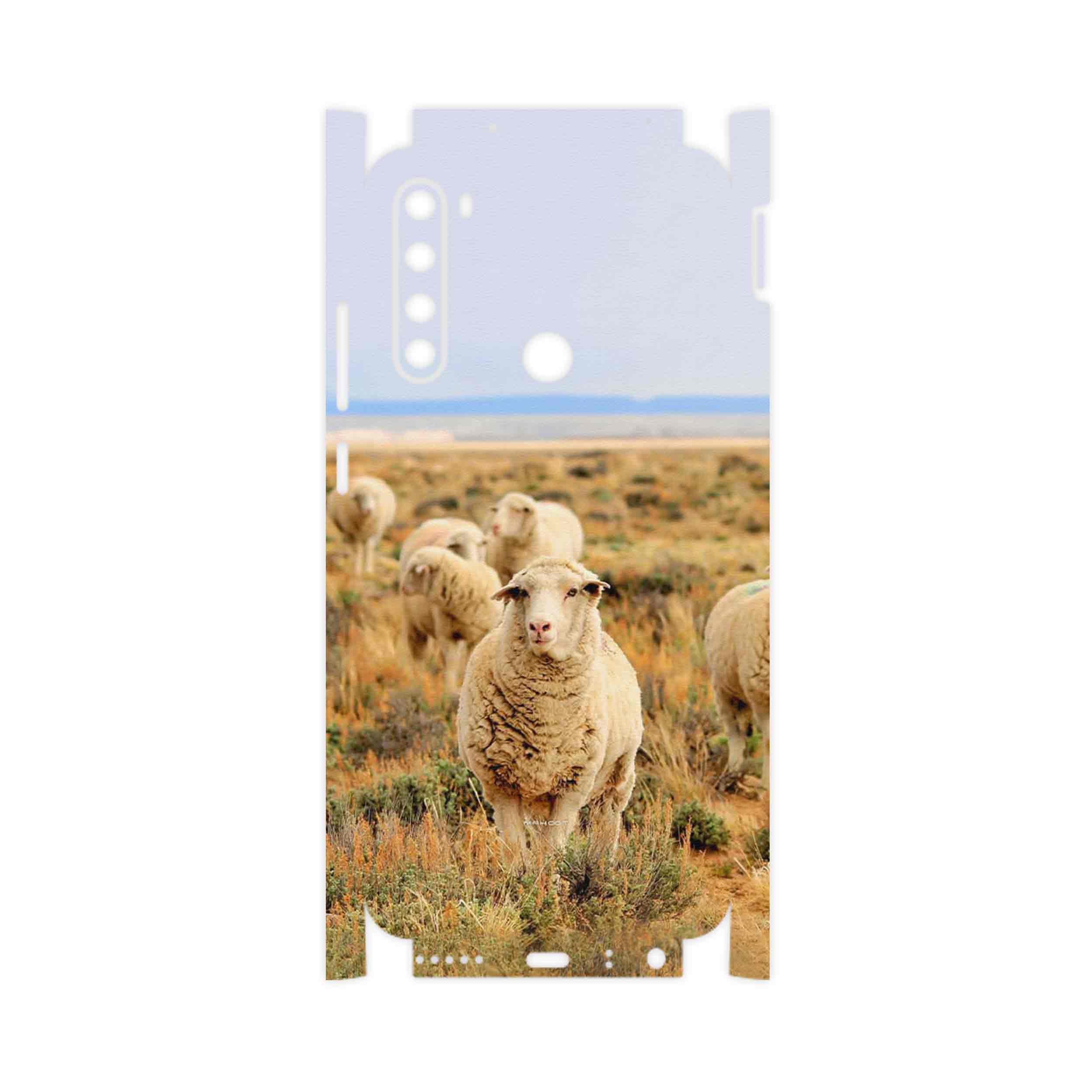 برچسب پوششی ماهوت مدل Sheep-FullSkin مناسب برای گوشی موبایل شیائومی Redmi Note 8 2021