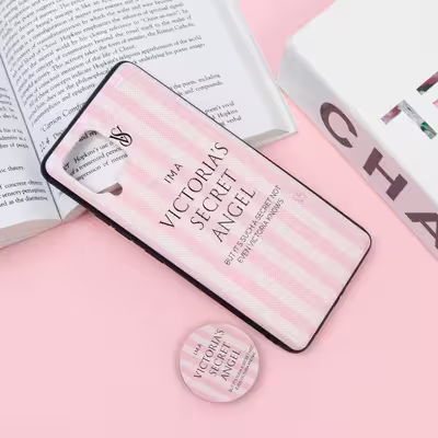 کاور طرح دخترانه کد 740 مناسب برای گوشی موبایل سامسونگ Galaxy A42 به همراه پاپ سوکت