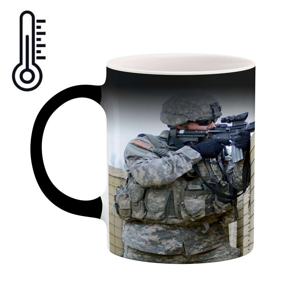 ماگ حرارتی کاکتی طرح سرباز مدل mgh15529