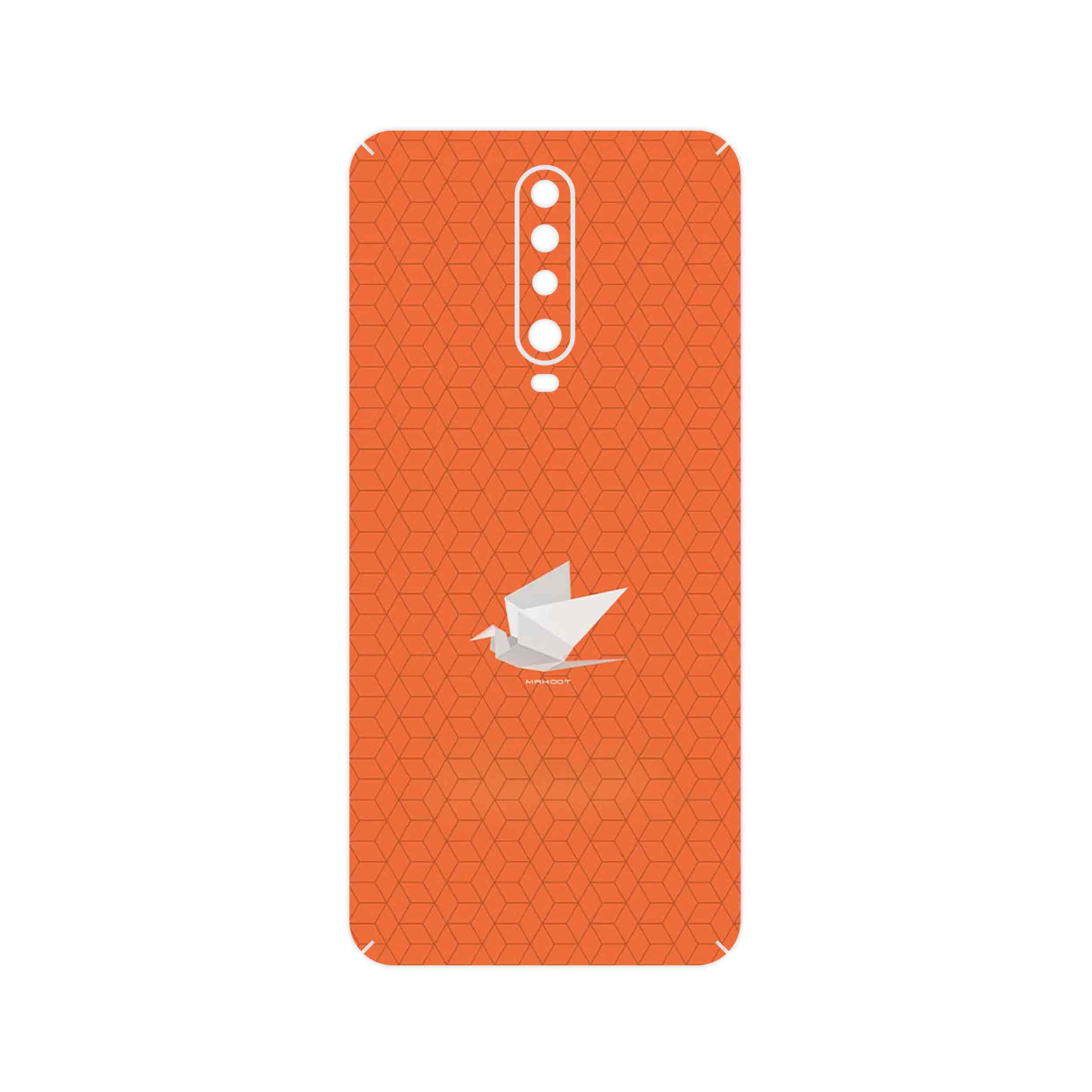 برچسب پوششی ماهوت مدل Minimalist origami bird مناسب برای گوشی موبایل شیائومی Redmi K30