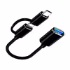 مبدل OTG microUSB USB C به USB 3 0 مدل O MUC