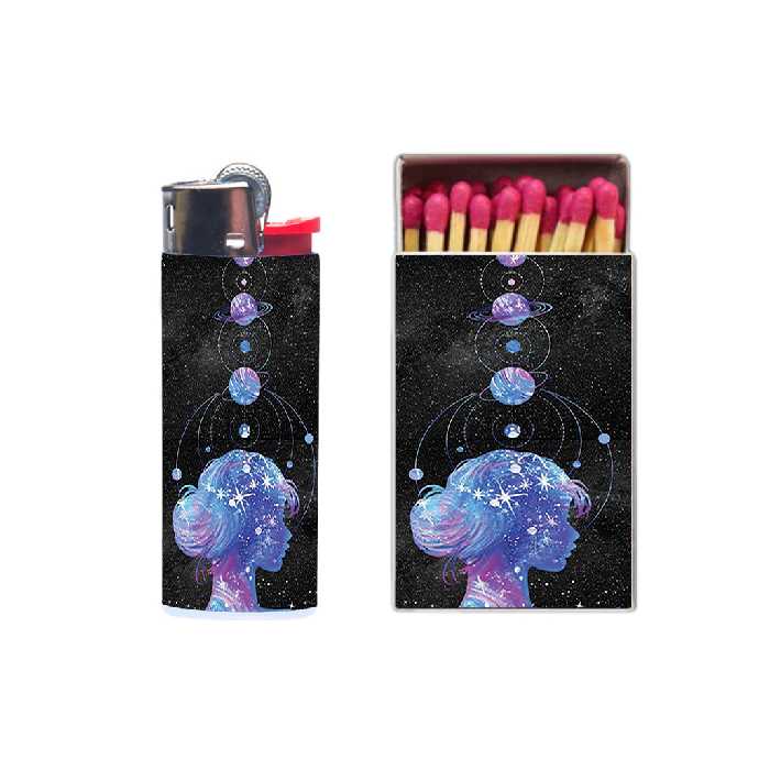 فندک و کبریت مدل دختر کد 219