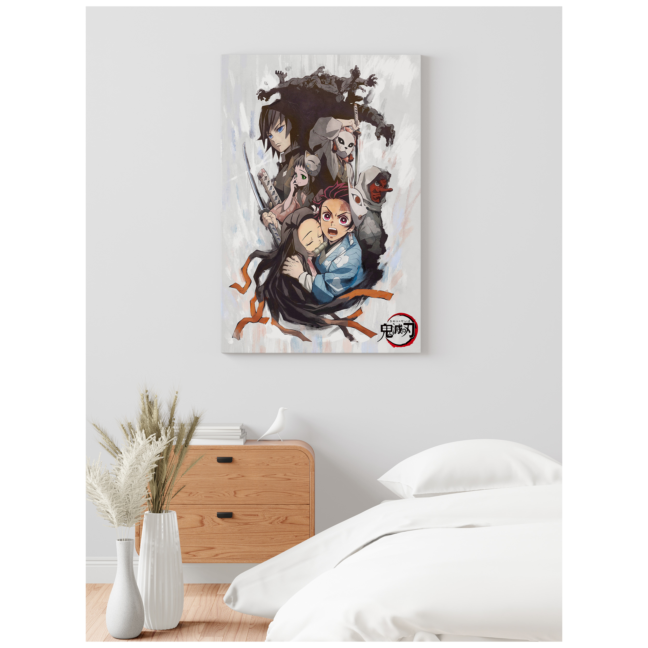 تابلو شاسی مدل انیمه شیطان کش | دنیای قاب