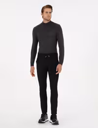 شلوار کتان مردانه مشکی پیرکاردین - فروشگاه لباس شهرمون