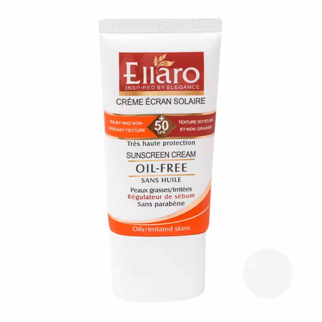 ضد آفتاب الارو فاقد چربی با SPF 50 بدون رنگ حجم 40 میلی لیتر