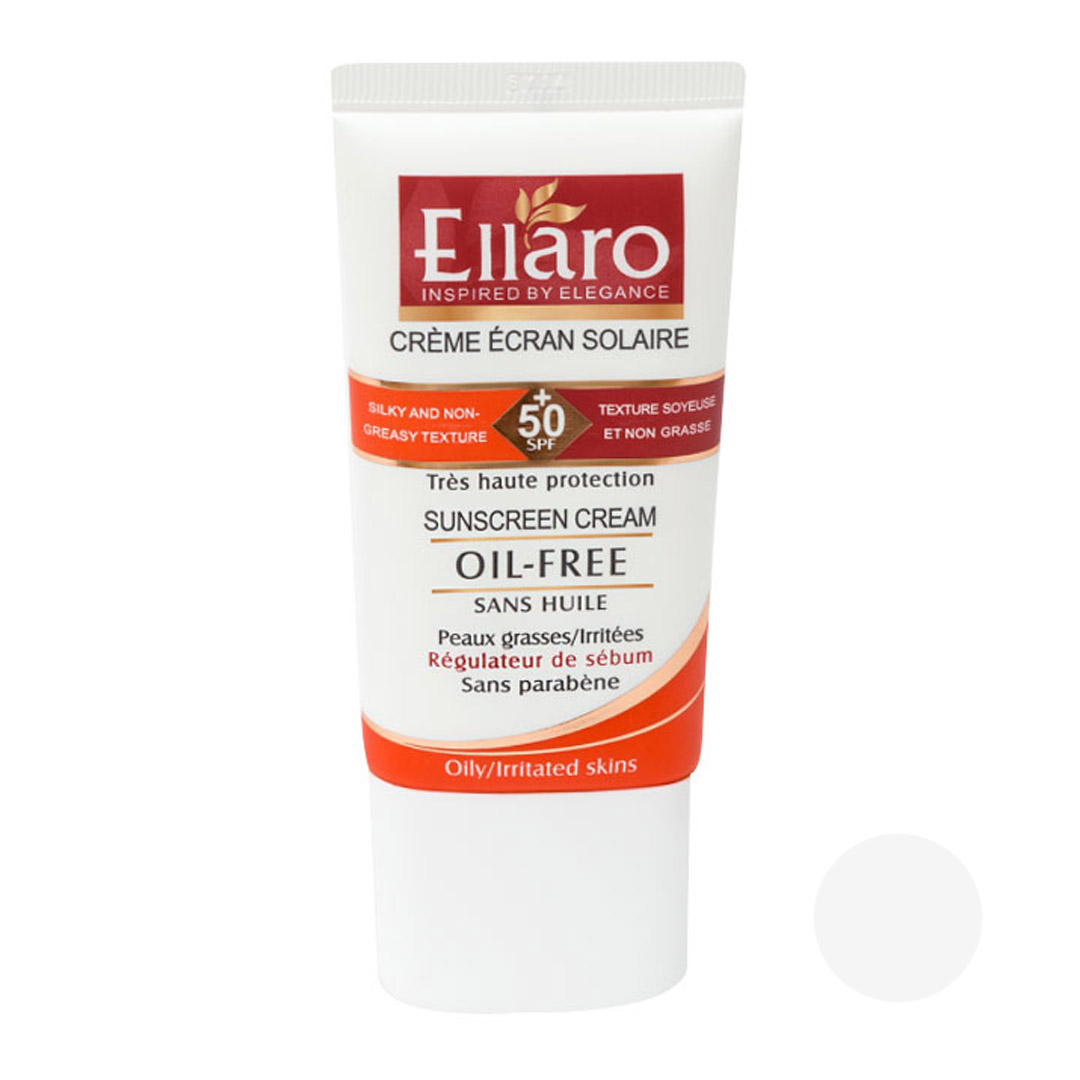 ضد آفتاب الارو فاقد چربی با SPF 50 بدون رنگ حجم 40 میلی لیتر