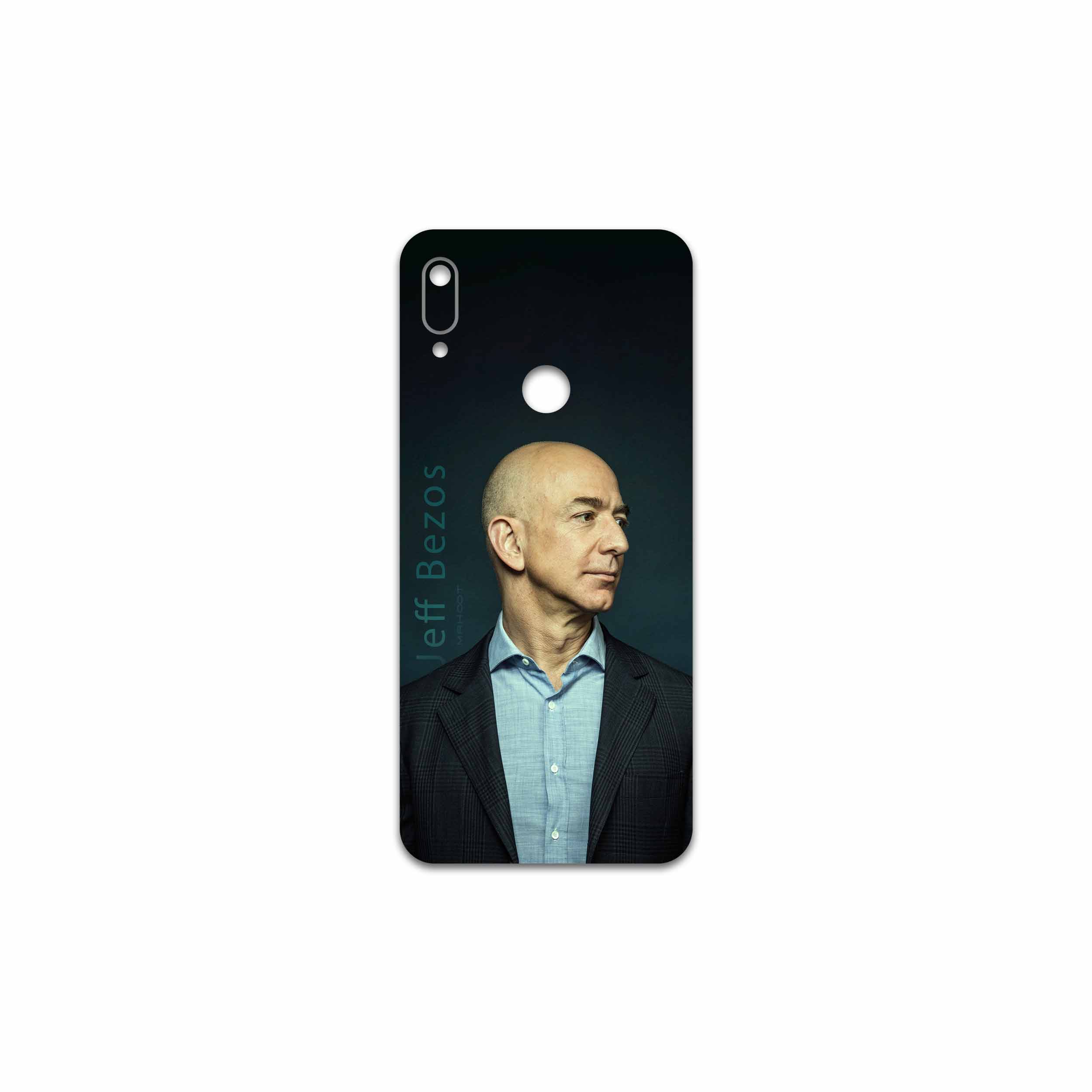 برچسب پوششی ماهوت مدل Jeff Bezos مناسب برای گوشی موبایل هوآوی Y6 Prime 2019