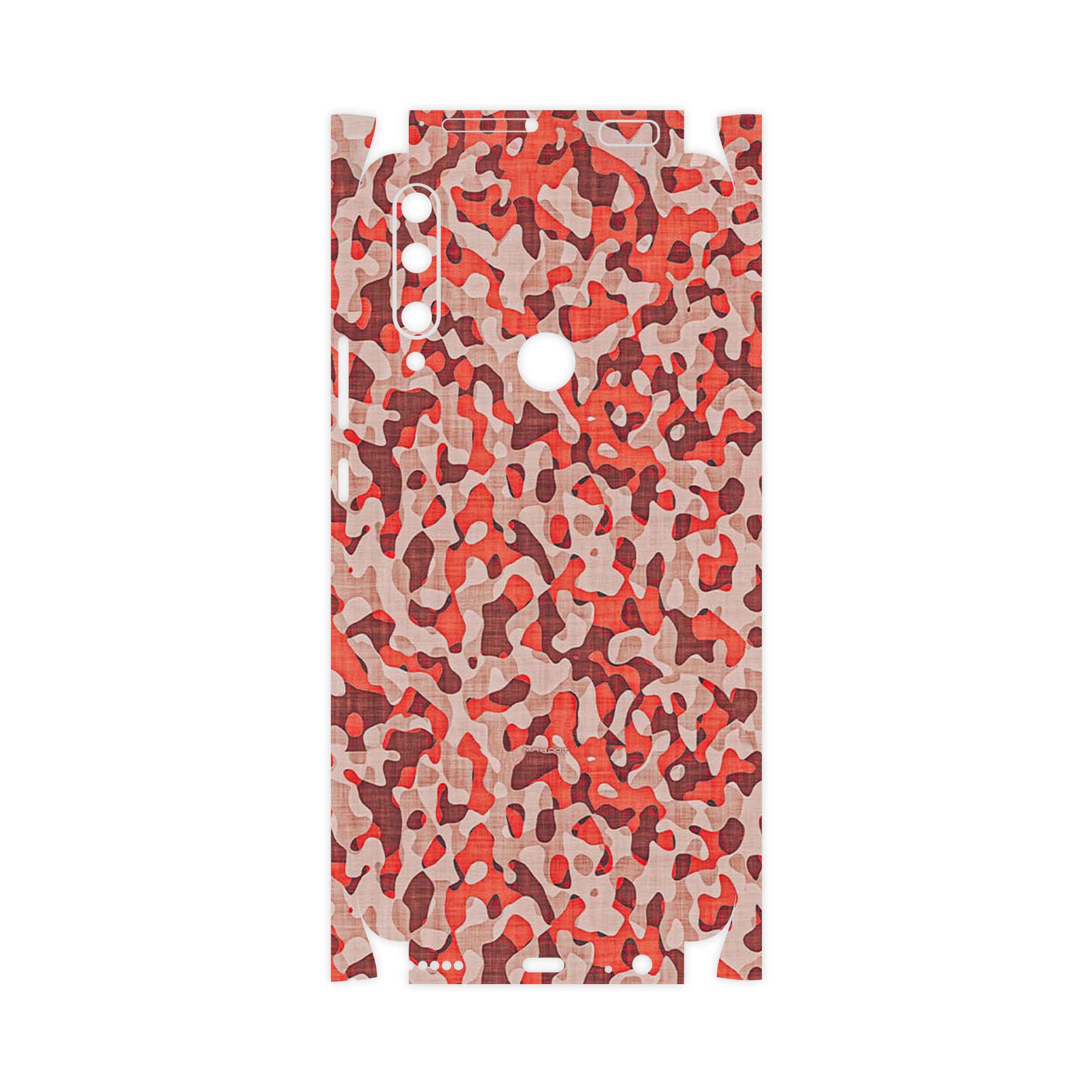 برچسب پوششی ماهوت مدل Red Infantry Army-FullSkin مناسب برای گوشی موبایل آنر 9X