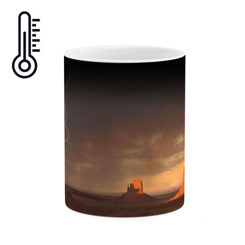 ماگ حرارتی طرح صحرا مدل mgph01327