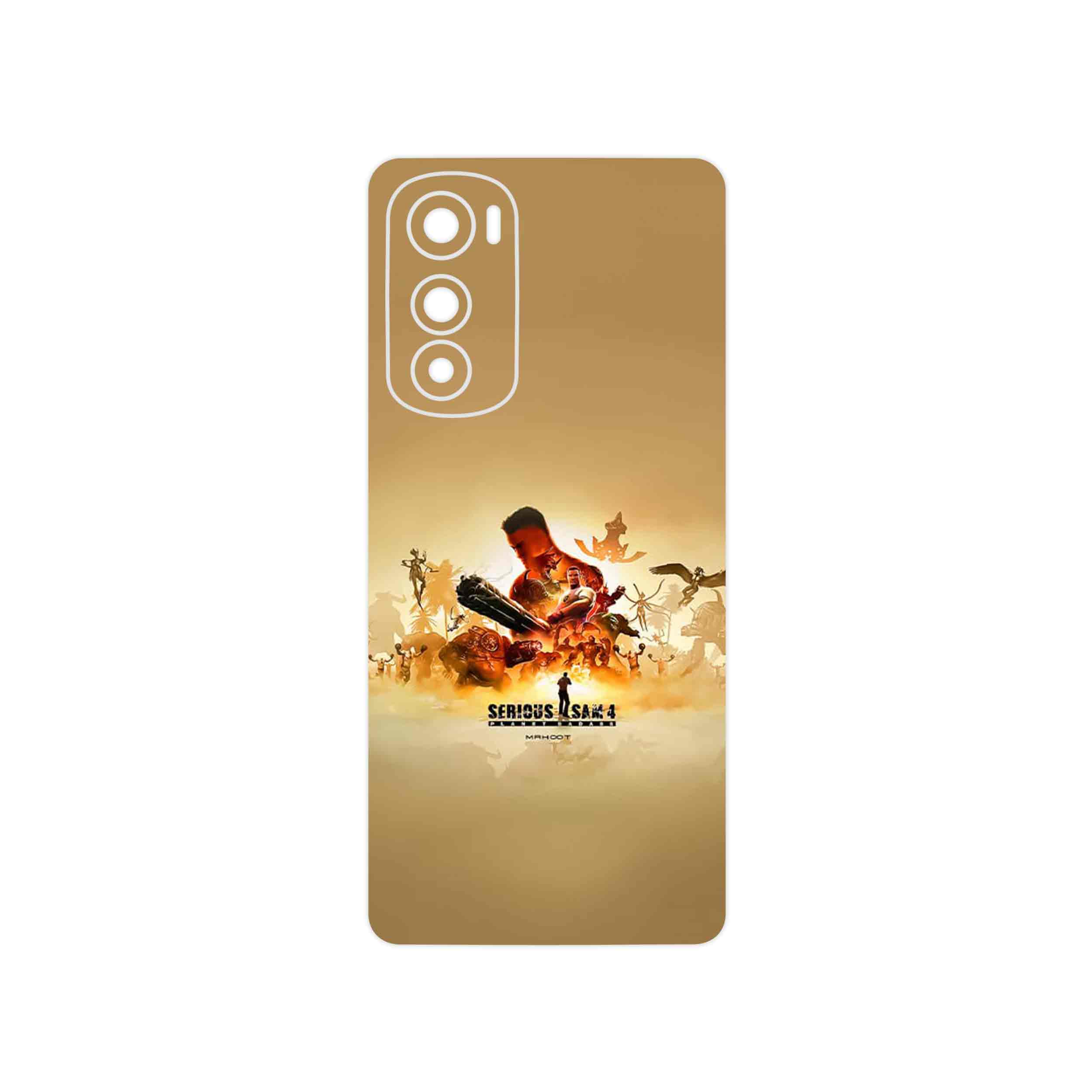 برچسب پوششی ماهوت مدل Serious Sam Game Series مناسب برای گوشی موبایل موتورولا Edge 30