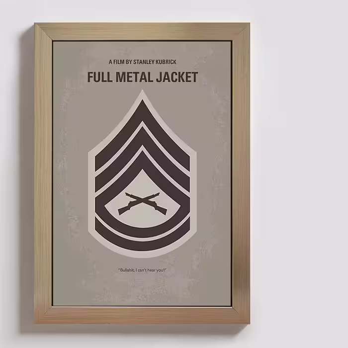 تابلو مدل فیلم Full metal jacket کد BE026