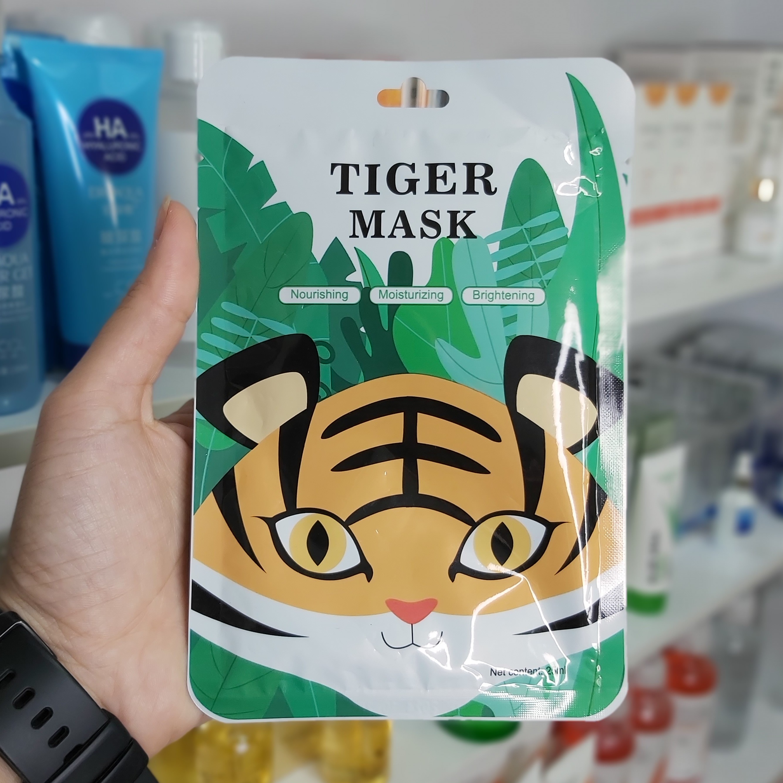 ماسک صورت ورقه ای ببر مویام