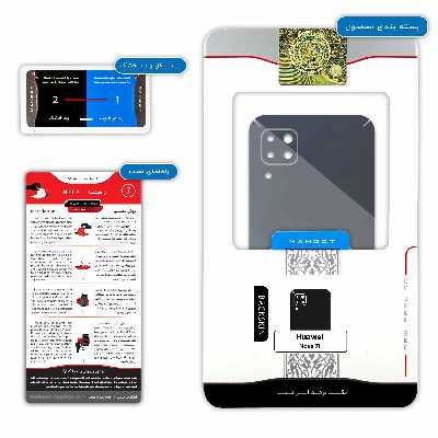 برچسب پوششی ماهوت مدل Hamburger مناسب برای گوشی موبایل هوآوی Nova 7i