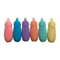 ماژیک علامت گذار طرح بادمجان کد MR032 بسته 6 عددی