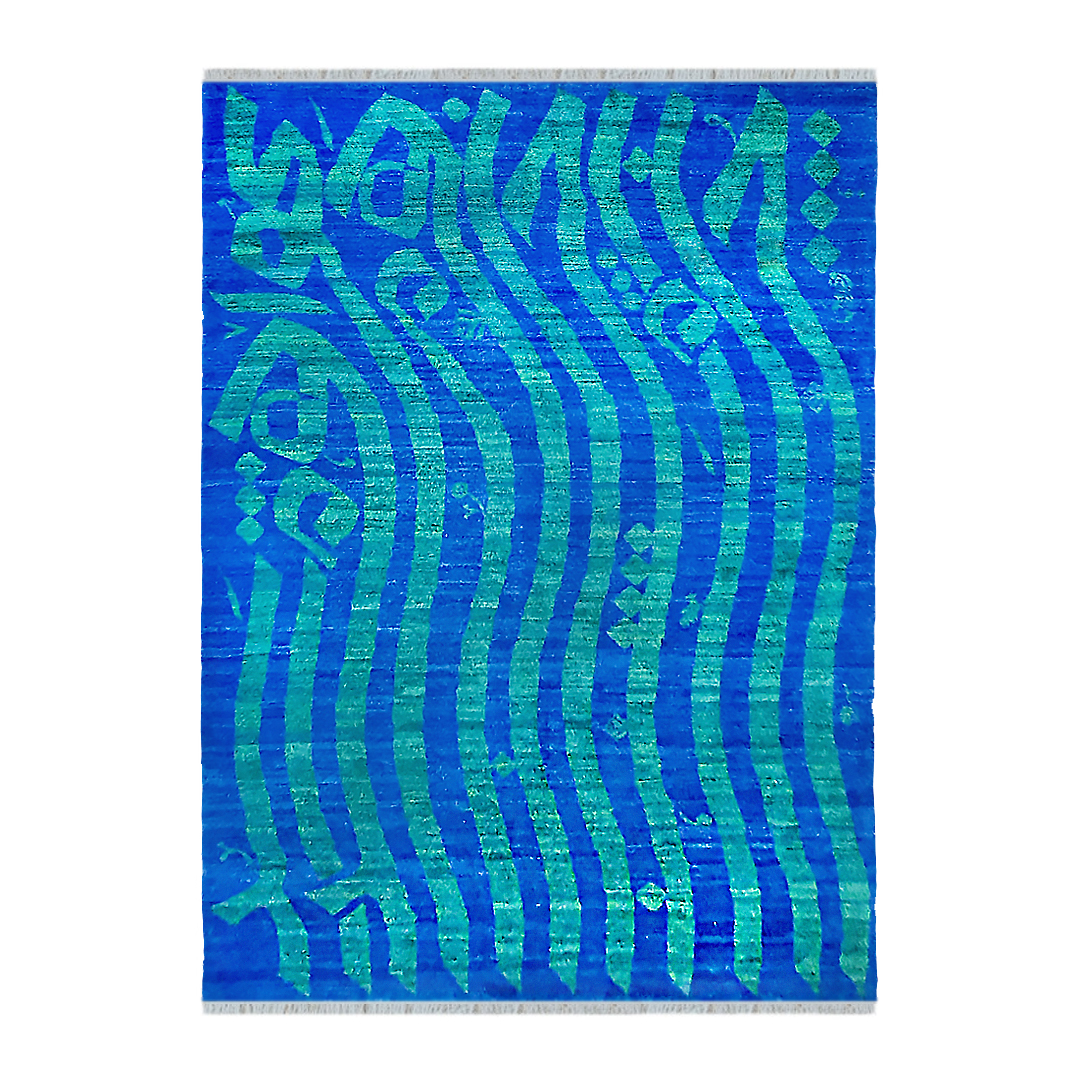 فرش دستبافت چهار متری مدل چنین و چنان