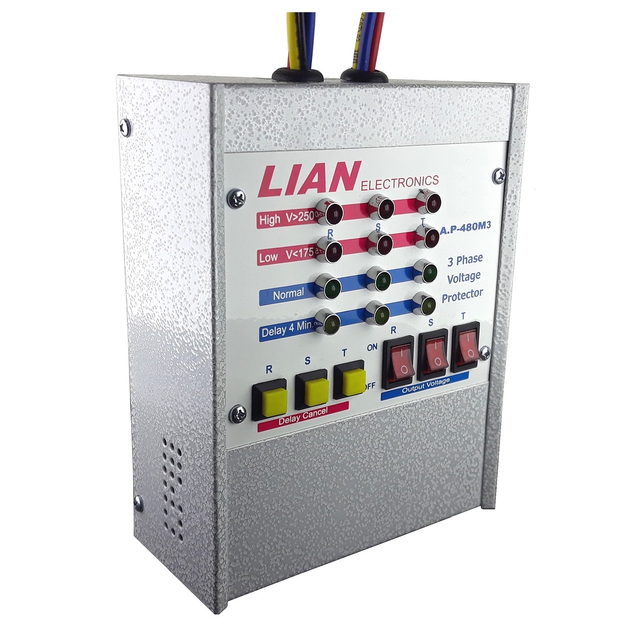 محافظ ولتاژ سه فاز لیان الکترونیک مدل AP-480M3