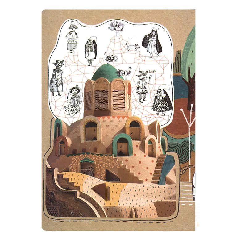 دفتر 96 برگ مستر نوت MR.Note سایز وزیری