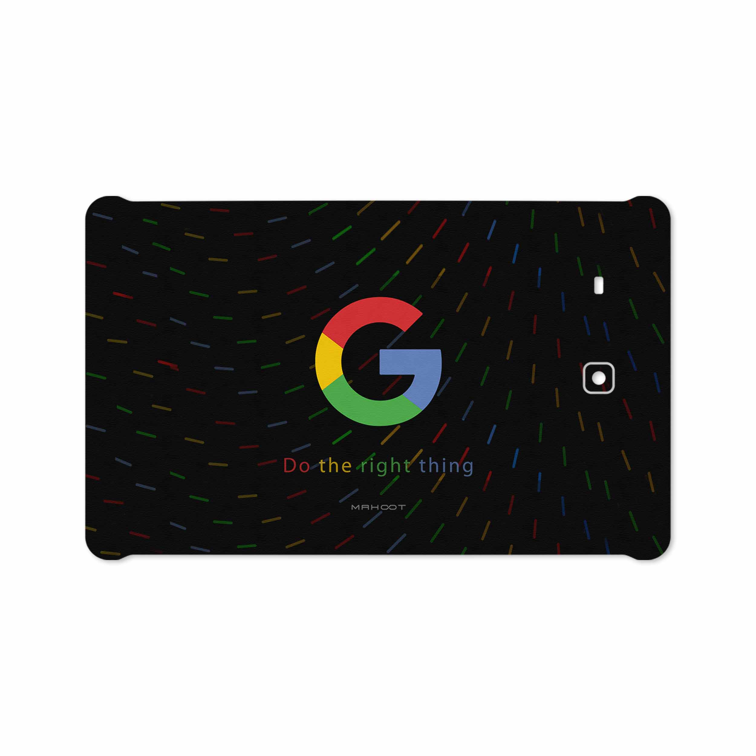 برچسب پوششی ماهوت مدل Google-Logo مناسب برای تبلت سامسونگ Galaxy Tab E 9.6 2015 T561