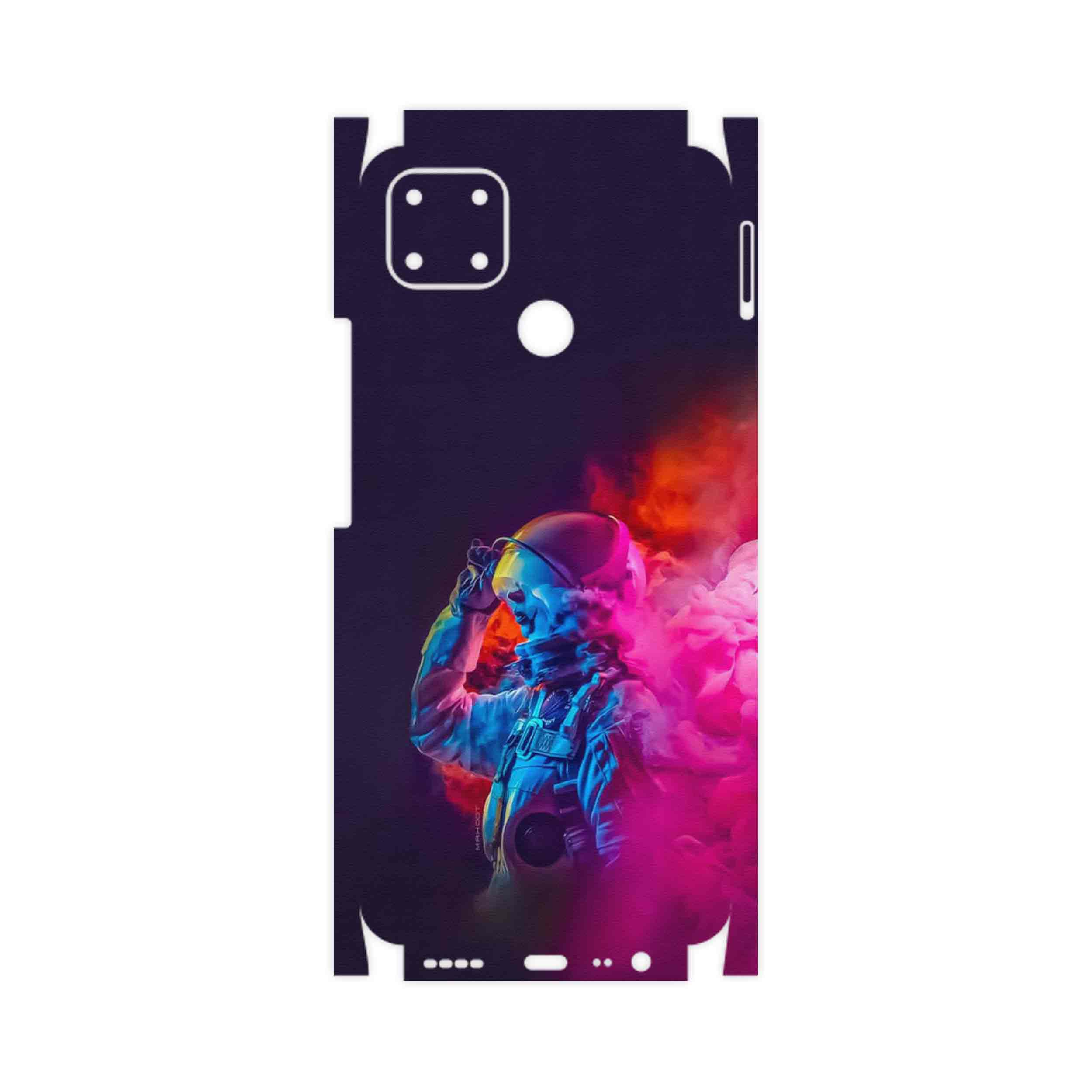 برچسب پوششی ماهوت مدل Smoke Rainbow Digital Art 1-FullSkin مناسب برای گوشی موبایل ریلمی C25s