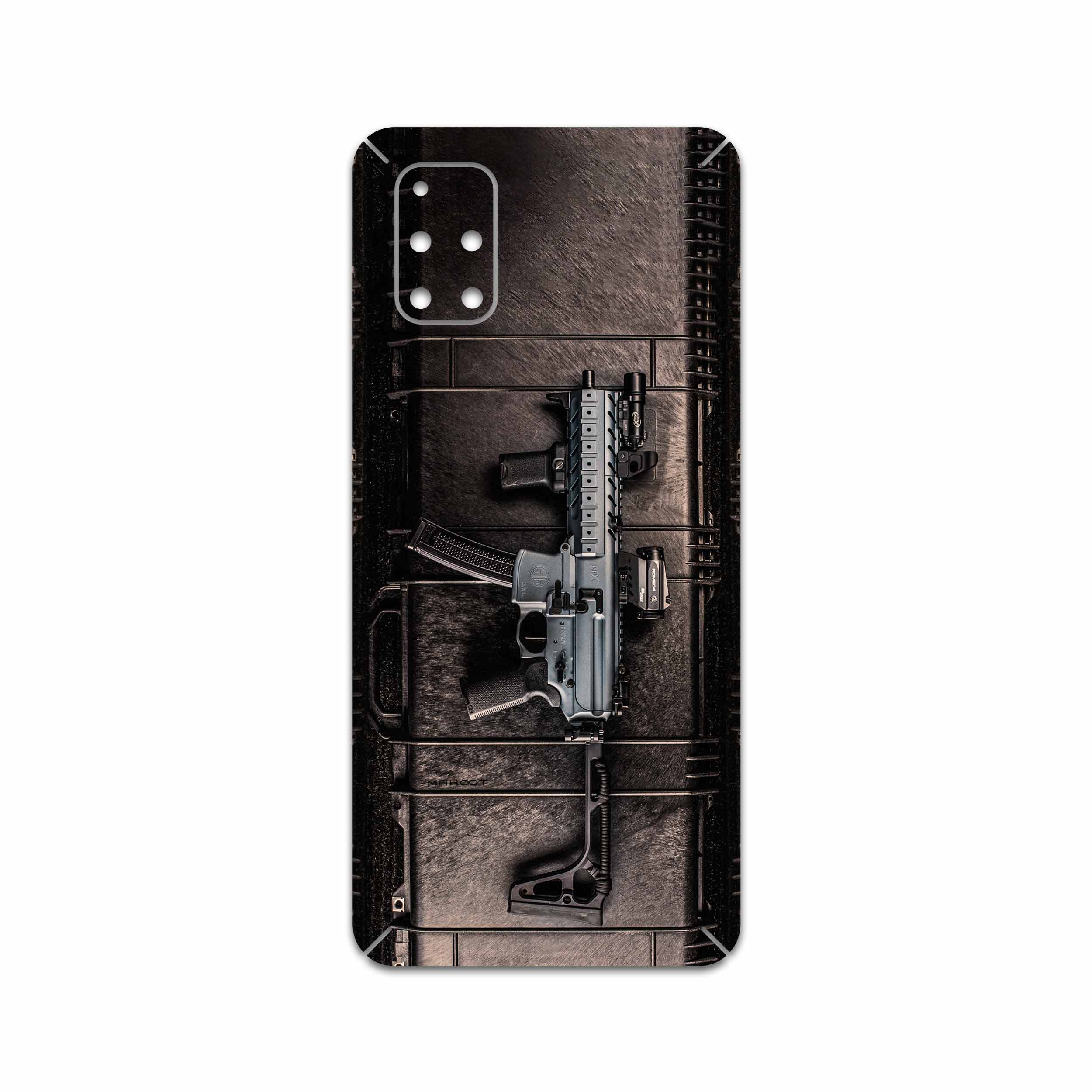 برچسب پوششی ماهوت مدل Gun مناسب برای گوشی موبایل سامسونگ Galaxy M51