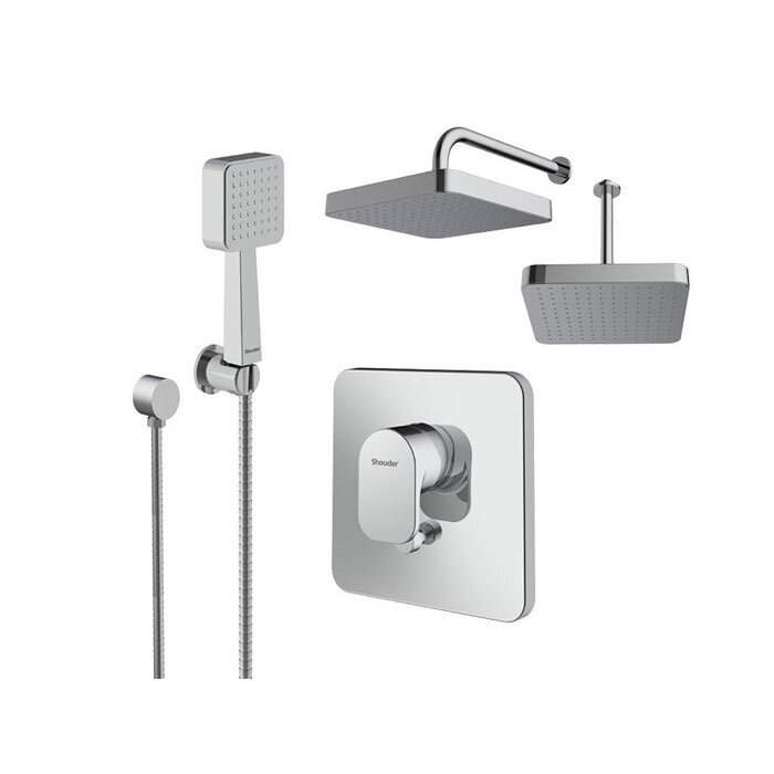 شیر حمام توکار شودر مدل تاین تیپ 3 - ABS