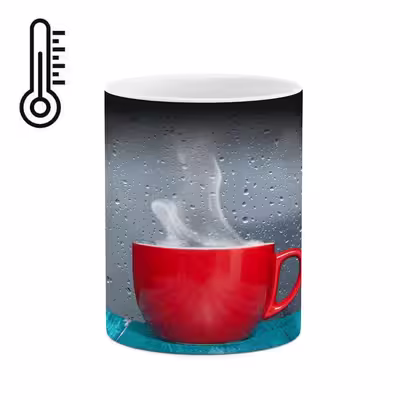 ماگ حرارتی کاکتی طرح چای مدل mgh15918