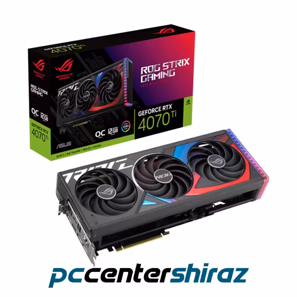 کارت گرافیک ایسوس ASUS ROG Strix GeForce RTX 4070Ti 12GB GDDR6X OC