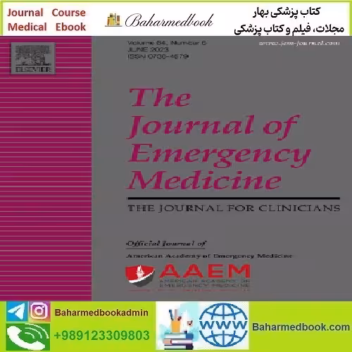 The Journal of Emergency Medicine Volume 64 Issue 1 to 6 2023
