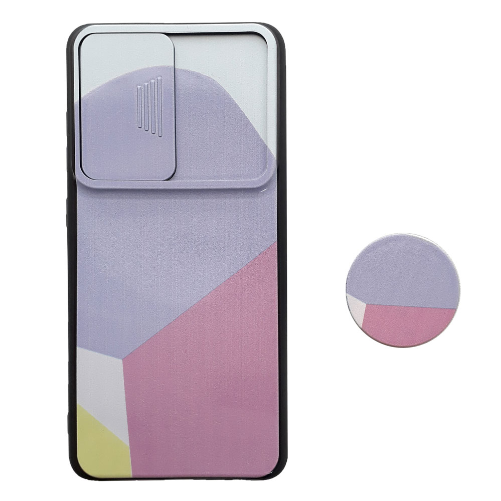 کاور طرح هارمونی کد A6340 مناسب برای گوشی موبایل سامسونگ Galaxy A72 4G / A72 5G به همراه پایه نگهدارنده